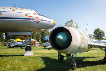08.08.2021 - Kiev, Ukraine: Zhulyany State Aviation Museum of Ukraine