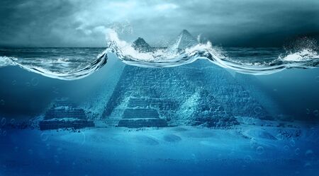 Apocalypse floodの写真素材
