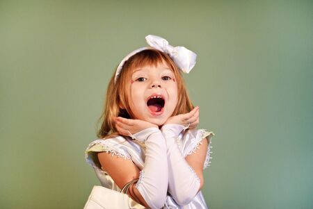 happy girlの写真素材