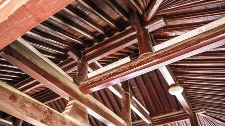 Ceiling beamsの写真素材