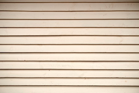 Wooden wall made of untreated, horizontal, screwed boards of spruce woodの写真素材