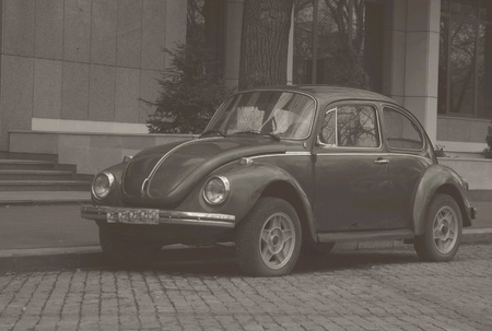 Retro automobile german