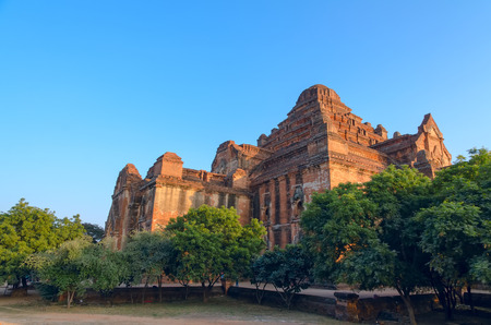 Dahmmayan Gyi Phaya  Bagan  Myanmar の写真素材