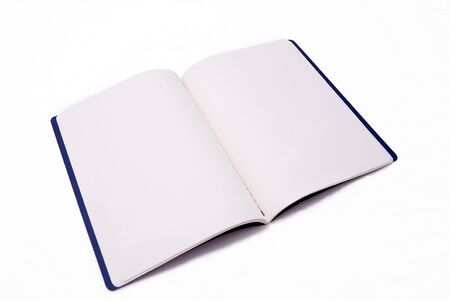 Blank notebookの写真素材