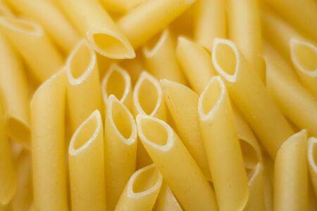 small dry figured noodles macaroni