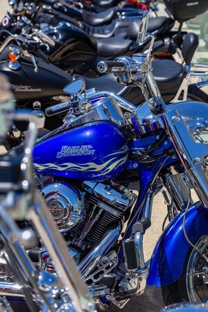 CASCAIS, PORTUGAL - 15 june 2019: 28th HOG Rally Cascais, event harley davidson owners group in Europeのeditorial素材
