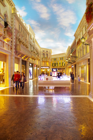 With more than 4000 suites it's one of the most famous hotels in the world.の写真素材