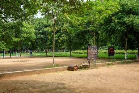 Park in bangkok,Thailand,Bangkok,Thailandの写真素材