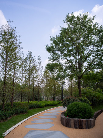 Beautiful park in the city of Shenzhen, Guangdong