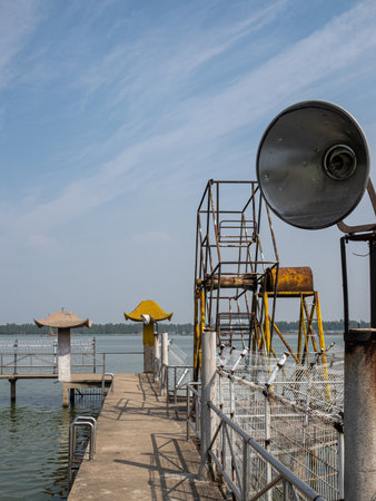 Fisherman's Wharf on the Lake Balaton, Hungaryの写真素材