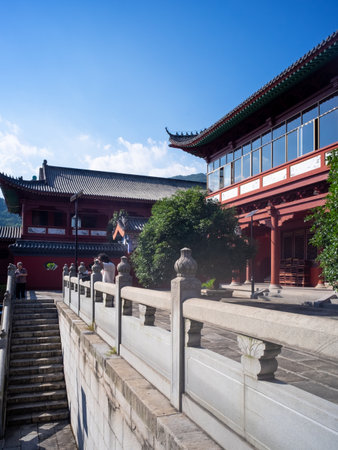 Korean traditional architecture in Bukchon Hanok, South Koreaの写真素材