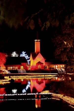 IE Prefecture, Japan-Oct 31, 2015: It is the illuminations of "Nabana no Sato" is in Kuwana, Mie Prefectureのeditorial素材