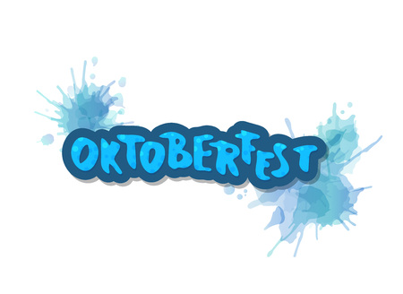 Oktoberfest lettering composition.のイラスト素材