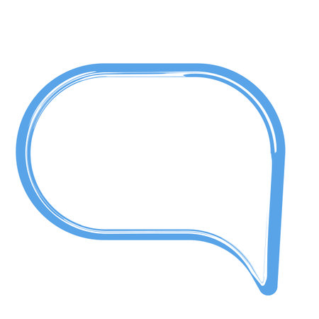 Speech bubble. Speak bubble text, chatting box.のイラスト素材