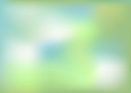 Spring blur background. Holiday abstract banner template. Card with decoration. Vector simple illustration.のイラスト素材