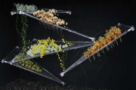 The Seventh International Orchid Show in Sanya.のeditorial素材