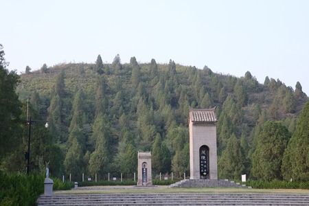 Mao ling, the tomb of Emperor Wu of Hanの写真素材