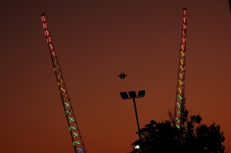 ROPE JUMPER HAVING FUNの写真素材