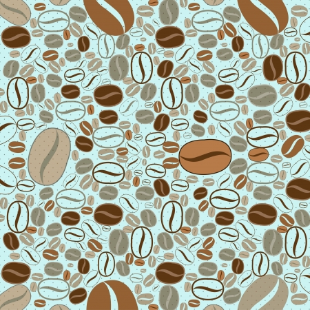  Coffee beans backgroundのイラスト素材