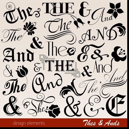 Ornate thes   ands のイラスト素材