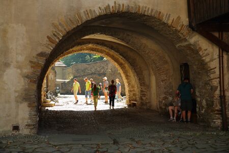 Red Monastery  Old monastery in Slovakia のeditorial素材