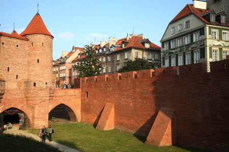 Old town in Warsaw のeditorial素材