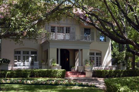 mansion, Swiss Avenue, Dallas, Texas                                の写真素材