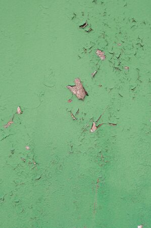 Green old rusty metal textureの写真素材