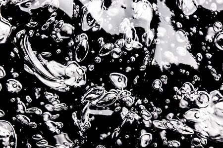 Water bubble gel texture.の写真素材