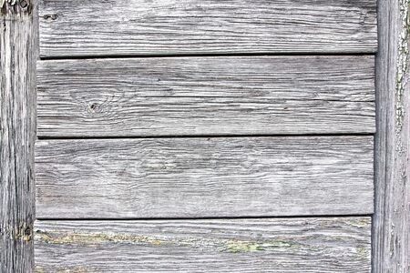 Gray wooden desks wall background.の写真素材