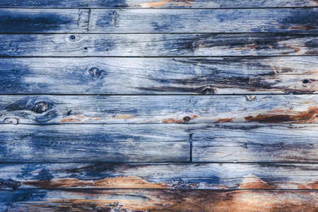 Grunge wood texture. Raw brown wooden wall background. Rustic tree desk with knots pattern. Countryside architecture wall. Village building construction.の写真素材