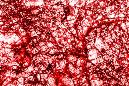 Abstract mineral red marble cells pattern background.の写真素材