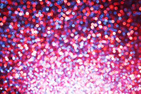 Magic colorful background. Party festive happy glitter texture. Diamond look glow bokeh backdrop.