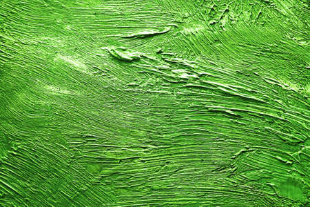 Green paint stucco wall texture. Concrete surface background.