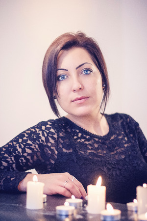 Woman beauty portraitの写真素材