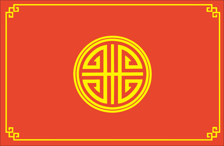 chinese feng shui symbolのイラスト素材