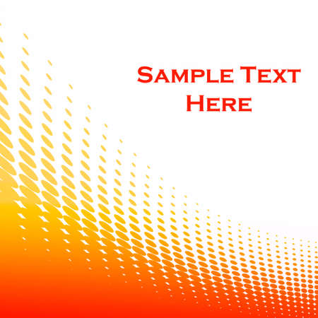 Background with orange circles and blank space.の写真素材