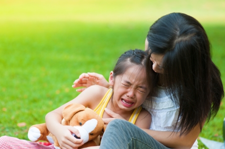 Mother Comforting Her Crying Child Royalty Free Images Photos