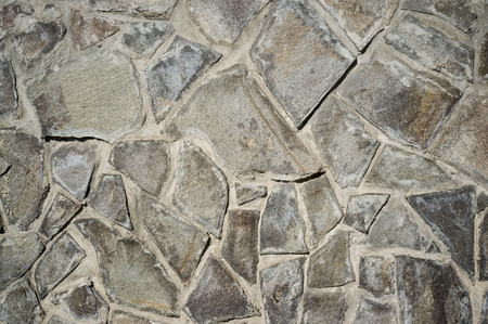 Old Weathered Tile Contractors with Look of Natural Stone Wall Textureの写真素材