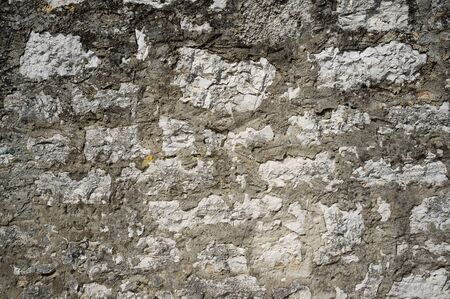 Old Grungy and Weathered Stone Wall Pattern Backgroundの写真素材
