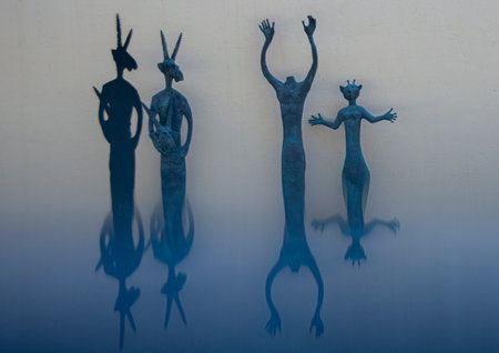 abstract statue, statue abstracの写真素材