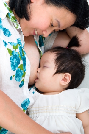 breastfeedingの写真素材
