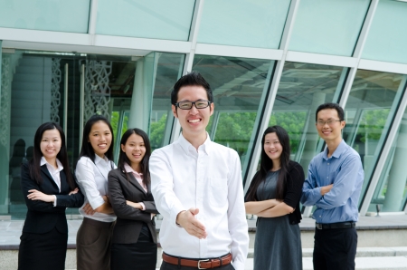 Asian business team の写真素材