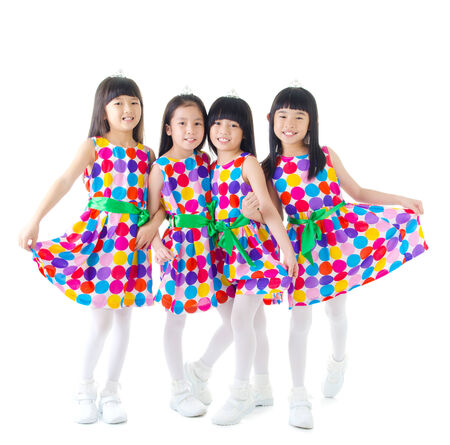 Little dancersの写真素材