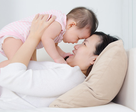 Mother and babyの写真素材