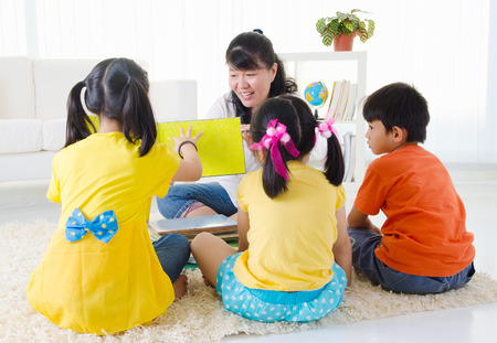 Story tellingの写真素材