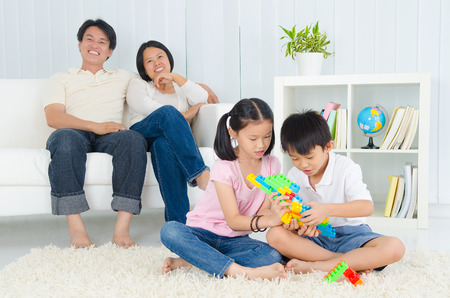 Family lifeの写真素材