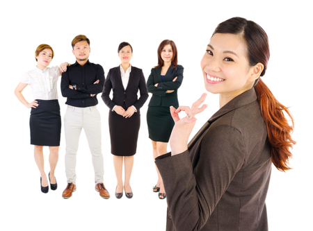 Asian business teamの写真素材