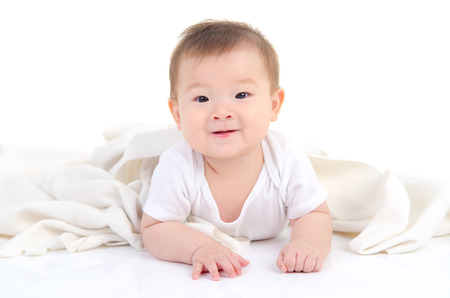 Lovely asian baby