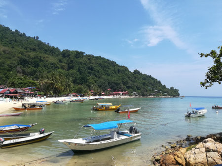 Pulau Perhentian beachのeditorial素材